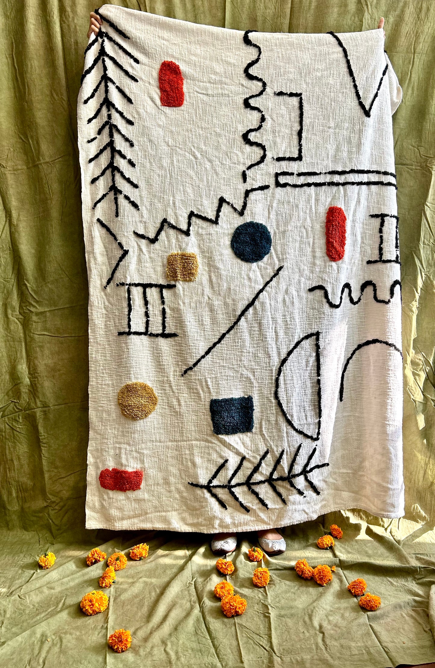 Capri Tufted Decorative Throw