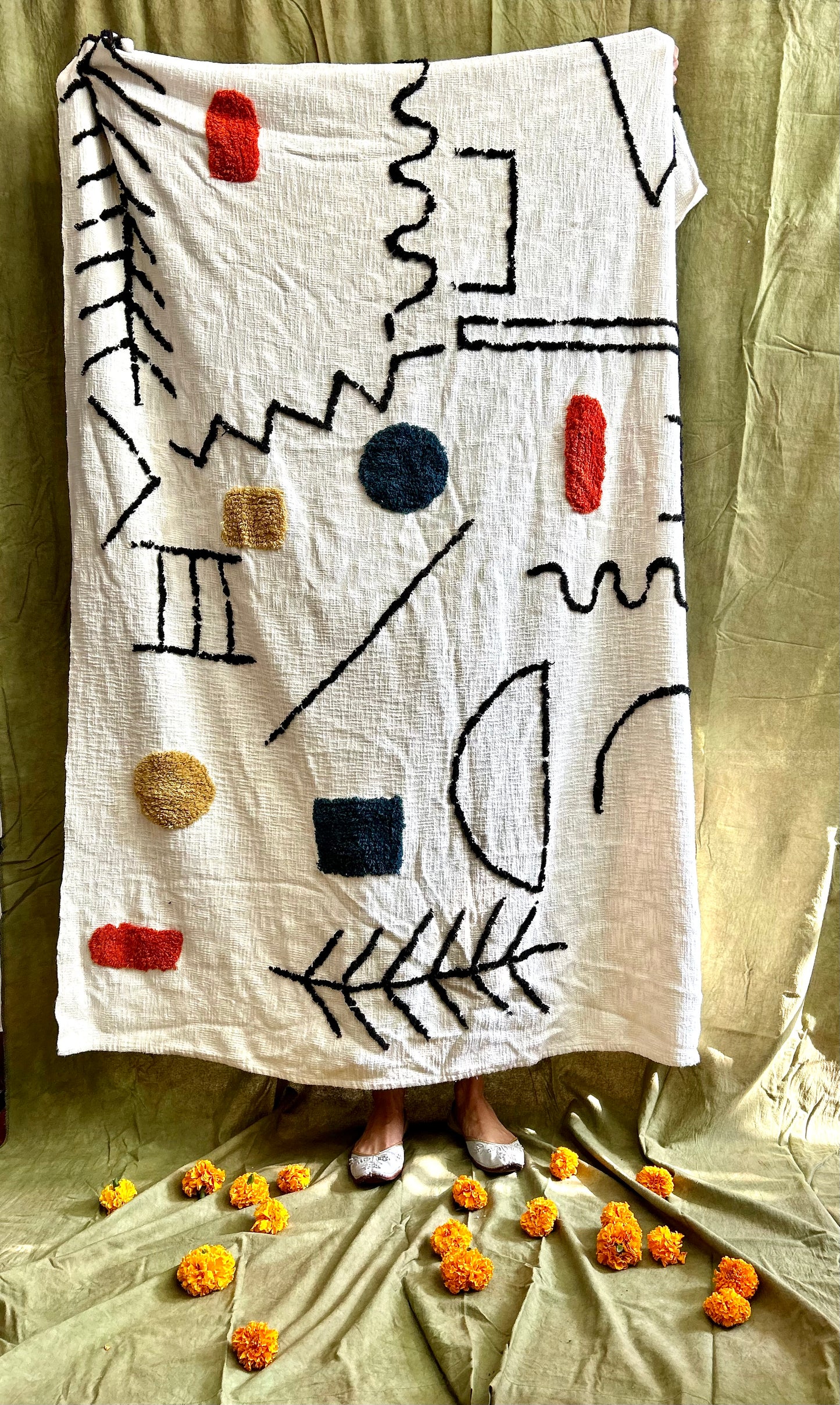 Capri Tufted Decorative Throw