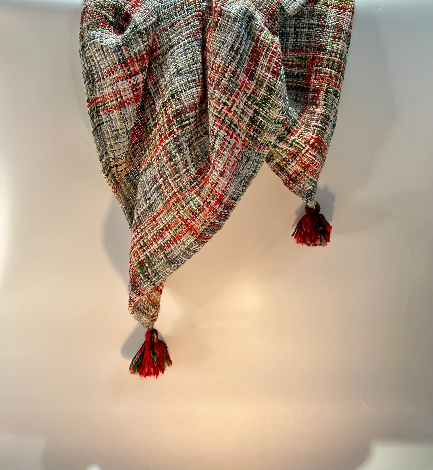 Alaska checkered plush throw