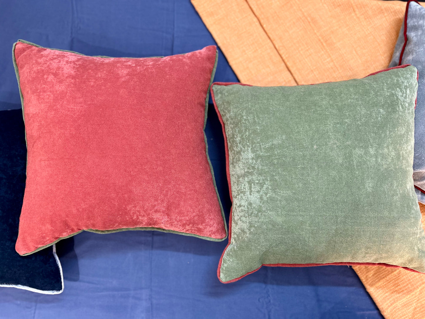 Pistachio Bloom Cushion