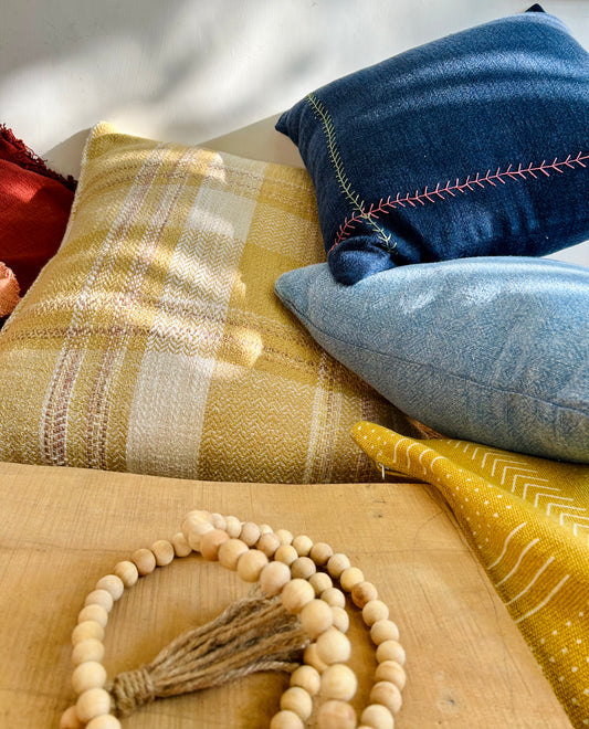 Ocean Mist Linen Cushion Cover